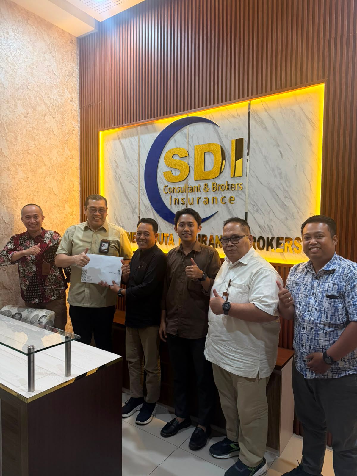 Kerja Sama dengan PT. Sinergi Duta Insurance Brokers