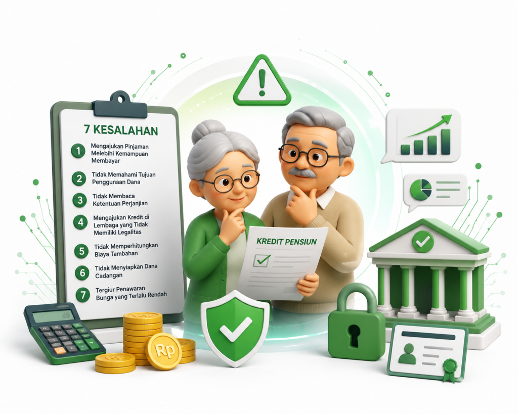 7 Kesalahan Saat Mengajukan Kredit Pensiun yang Perlu Dihindari